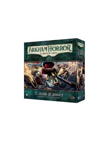 Juego de mesa arkham horror lcg : el legado de dunwich exp. investigadores pegi 14