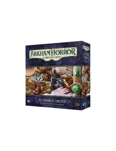 Juego de mesa arkham horror lcg: el camino a carcosa exp. investigadores pegi 14