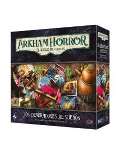 Juego de mesa arkham horror lcg los devoradores de sueños expansion investigacion edad recomendada 14 años