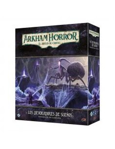 Juego de mesa arkham horror lcg los devoradores de sueños expansion campaña edad recomendada 14 años