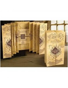 Replica the noble collection harry potter mapa del merodeador