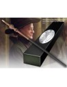 Replica the noble collection harry potter minerva mcgonagall varita con caja y placa de identificacion