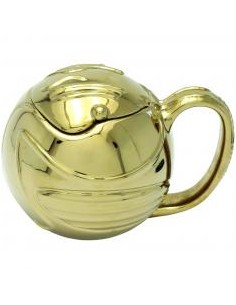 Taza paladone harry potter snitch dorada