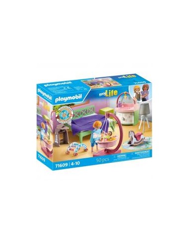 Playmobil my life dormitorio con zona de juegos bebe