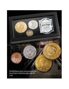 Replica the noble collection harry potter monedas de gringotts expositor