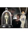 Réplica the noble collection harry potter collar en cristal con cadena poción suerte líquida