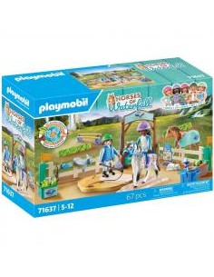 Playmobil escuela moderna de equitación