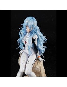 Figura megahouse evangelion 3.0 thrice upon a time g.e.m. precious rei ayanami