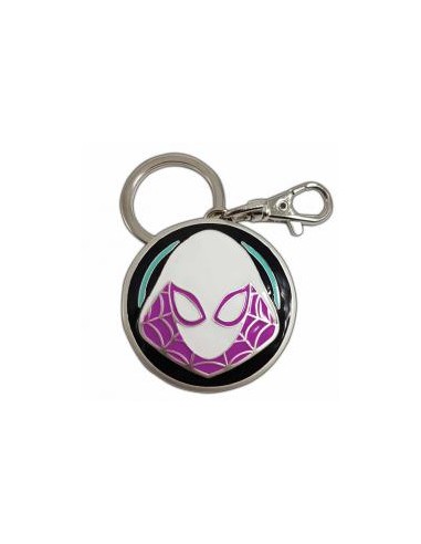 Llavero metalico semic studios logo spider - gwen