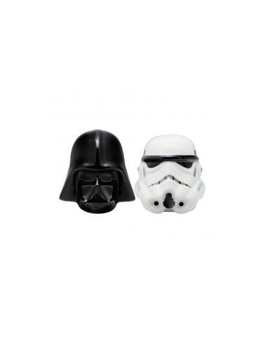 Set salero y pimentero paladone star wars darth vader y stormtrooper 7 cm