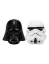 Set salero y pimentero paladone star wars darth vader y stormtrooper 7 cm