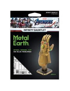 Maqueta metal marvel guantelete