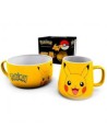 Set desayuno pokemon pikachu taza & bol