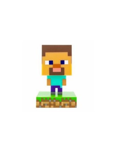 Lampara paladone icon minecraft steve