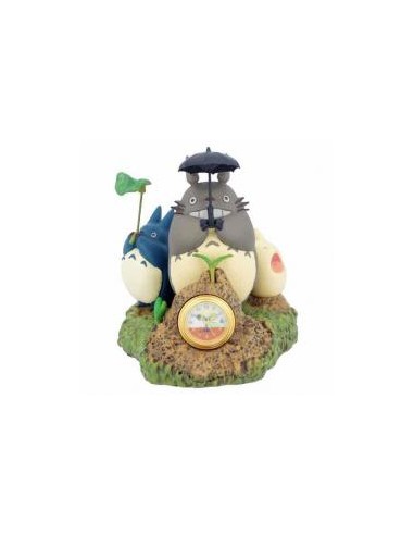 Figura reloj de mesa studio ghibli mi vecino totoro baile dondoko 10 cm