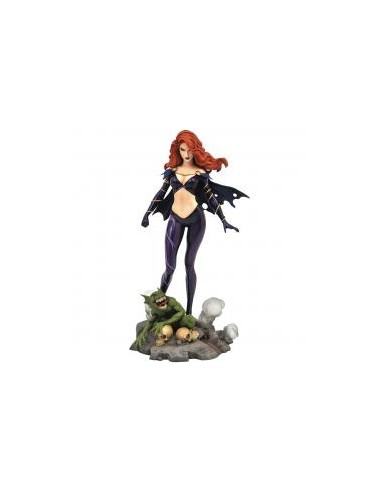 Figura diamond collection gallery marvel reina duende mutant x dioram