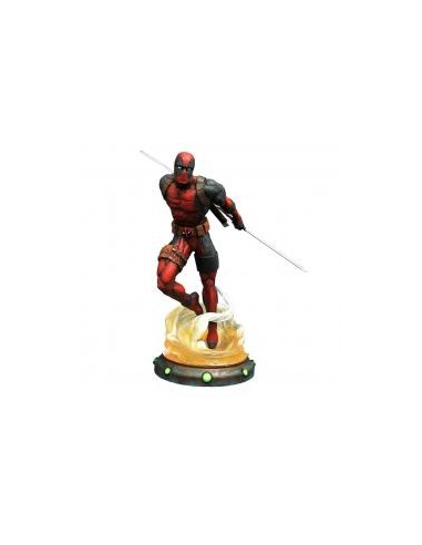 Figura diamond collection gallery marvel deadpool base efecto pvc