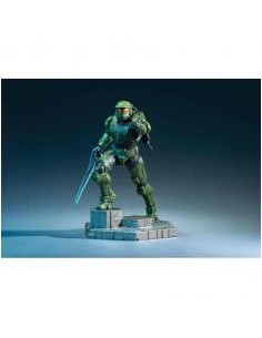 Figura dark horse master chief with grappleshot  halo infinite