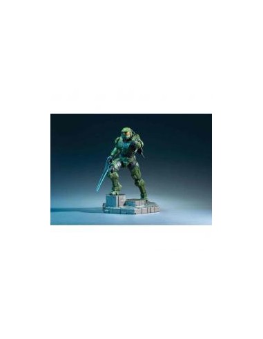 Figura dark horse master chief with grappleshot  halo infinite