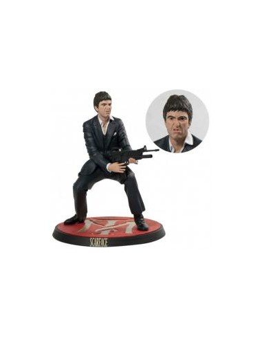 Figura sd toys cine scarface tony montana disparando