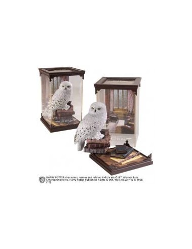 Figura the noble collection harry potter criaturas magicas hedwig