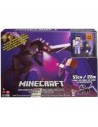 Figura mattel minecraft dragon de ender definitivo con figura