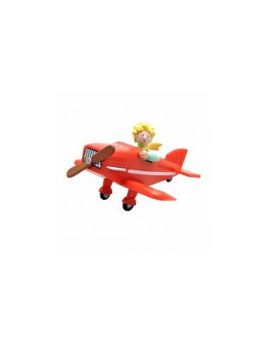 Figura plastoy series tv el principito principito en su avion pvc