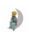 Figura plastoy series tv el principito el principito sentado en la luna pvc