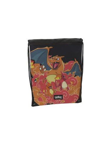 Saco mochila cyp brands pokemon charmander charmeleon charizard