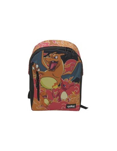 Mochila juvenil cyp brands pokemon adaptable a trolley charmander charmeleon charizard