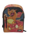 Mochila juvenil cyp brands pokemon adaptable a trolley charmander charmeleon charizard