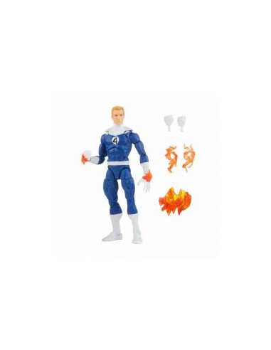 Figura hasbro human torch 15 cm fantastic four marvel legends f45955l0