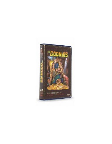 Set papeleria vhs (libreta - chapas y boligrafo) the goonies