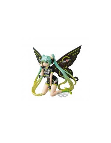 Figura banpresto hatsune miku racing chronicle racing miku 2017 team ukyo cheering ver