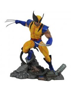 Figura diamond select toys gallery re - run marvel diorama wolverine lobezno