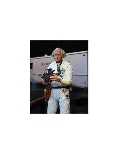 Figura neca  back to the future -  ultimate doc brown (1985) scale action figure