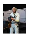 Figura neca  back to the future -  ultimate doc brown (1985) scale action figure