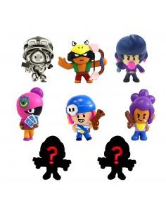 Figuras brawl stars caja pack 8 deluxe aleatorio