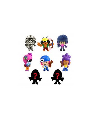 Figuras brawl stars caja pack 8 deluxe aleatorio