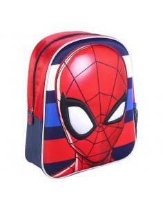 Mochila infantil 3d cerdá spiderman