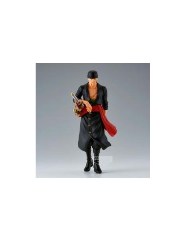 Figura banpresto one piece the shukko roronoa zoro 17cm