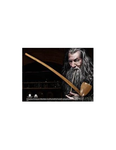 Replica the noble collection l hobbit pipa gandalf de 23 cm