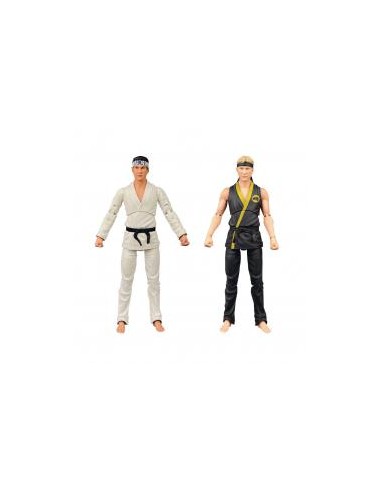 Set 2 figuras diamond collection cobra kai all valley johnny & daniel