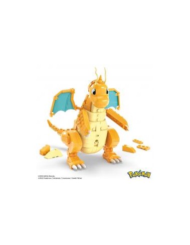 Figura mattel mega construx pokemon dragonite 387 pcs fig 19 cm