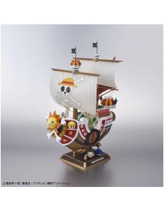 Replica bandai hobby one piece grand ship collectio hi - end model kit thousand sunny land of wano