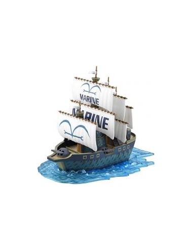 Replica bandai hobby one piece grand ship collection barco de la marina model kit