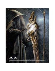 Replica the noble collection el hobbit vara de gandalf con luz 185 cm