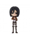 Figura banpresto q posket ataque a los titanes mikasa ackerman 14cm