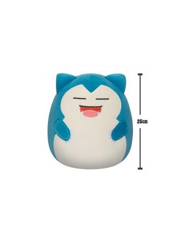 Peluche squishmallows snorlax 25 cm