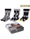 Pack calcetines 3 piezas star wars talla 40 -  46